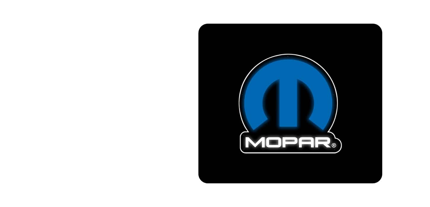 Mopar logo.